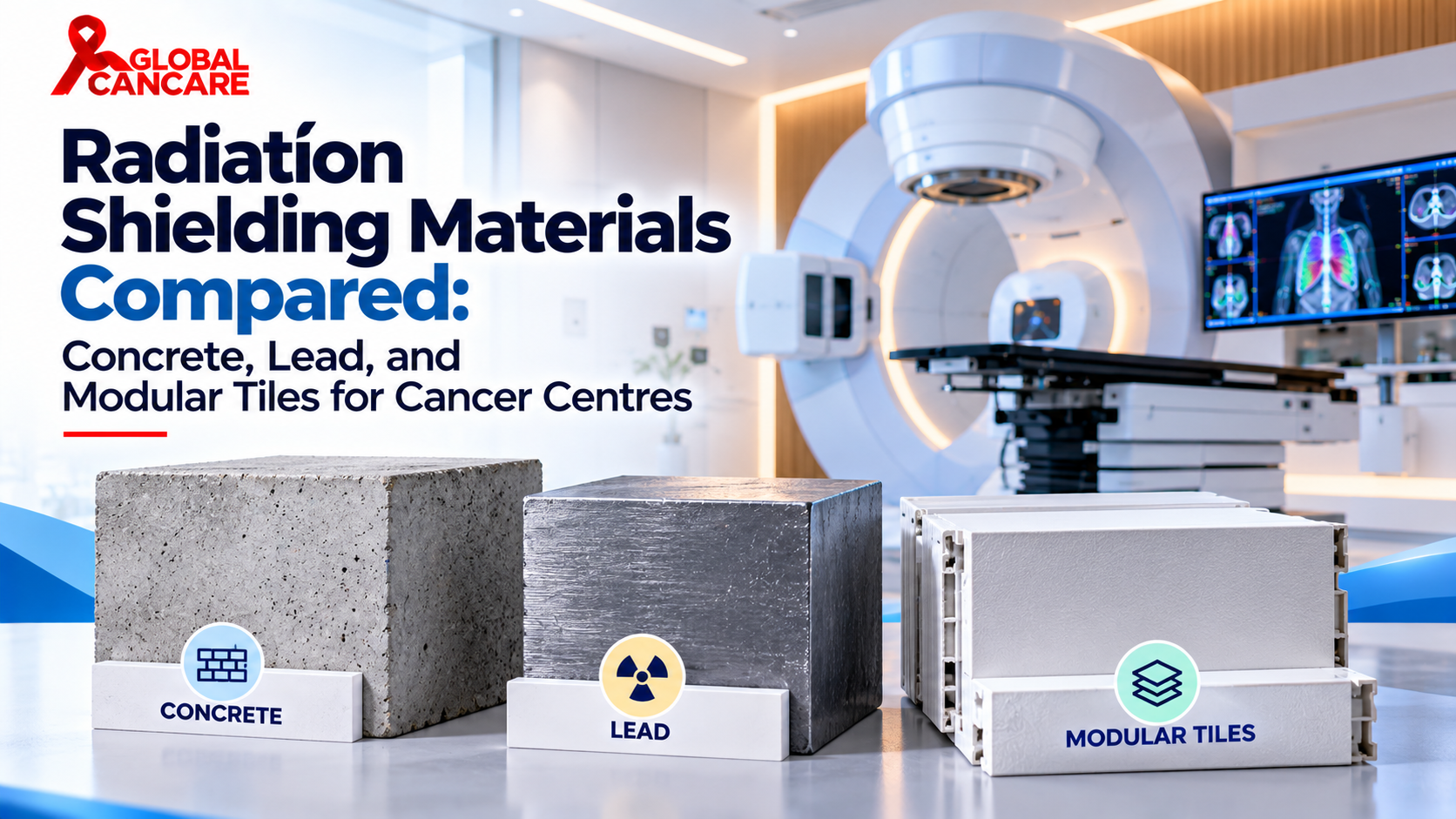 Radiation Shielding Materials Compared